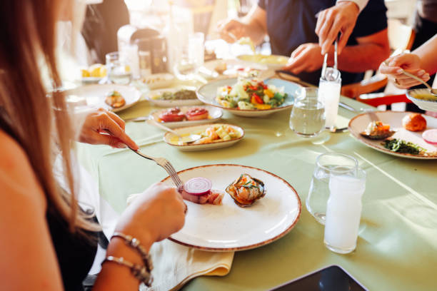 istock Young Women drinking Turkish Raki 1404296798