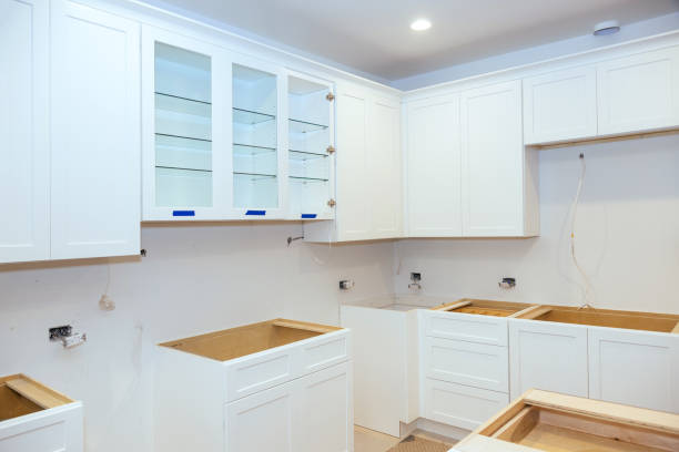 istock Remodeling kitchen cabinets and assembling kitchen furniture 1404297099