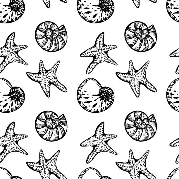 Nautical Star Tattoo Background Illustrations, Royalty-Free Vector ...