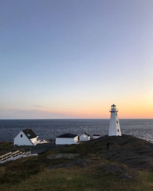 Cape spear, Newfoundland, Canada, before the sunrise