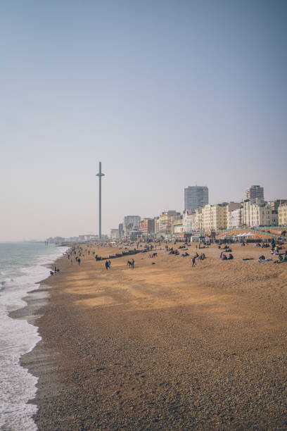 istock Scenic view of a crowded beach, in summer 1404302953