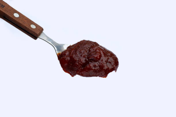 istock Gochujang spicy sauce, Korean traditional red pepper paste. 1404306505