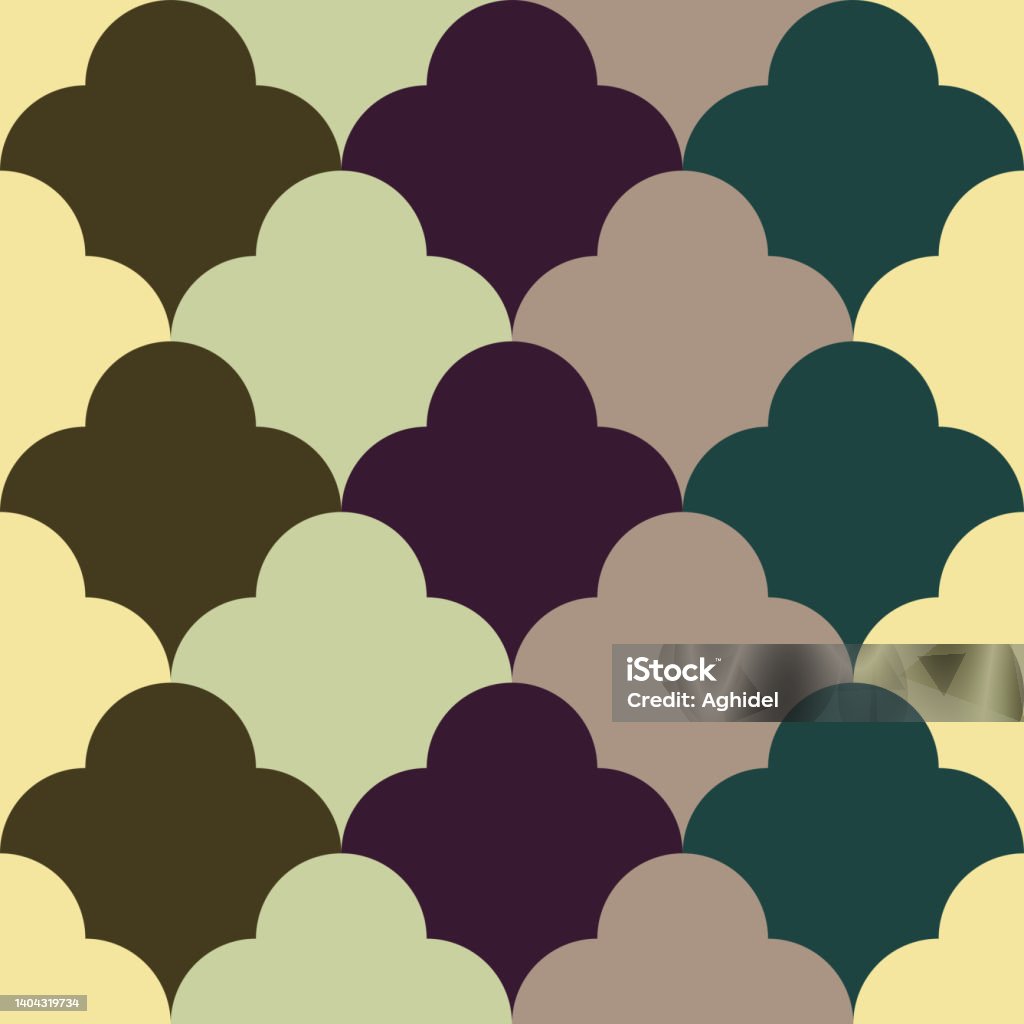Repetitive Pattern Modern Design Color Repetitive Background Abstract Geometric Shapes Vector Seamless ...