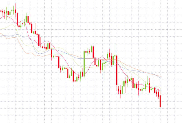 ilustrações, clipart, desenhos animados e ícones de mercado de ações em queda - nasdaq dow jones industrial average moving down falling