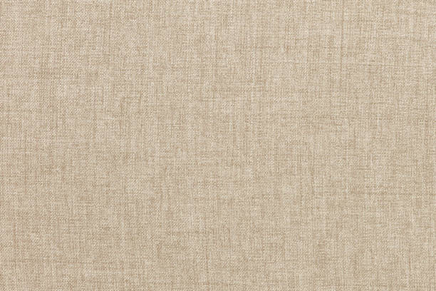 brown linen fabric texture background, seamless pattern of natural textile. - embroidery needlecraft product composition canvas imagens e fotografias de stock