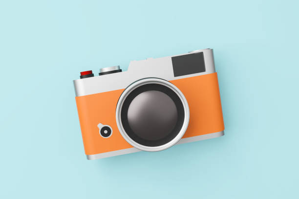 istock Capture past memories with an old camera. 1404324606