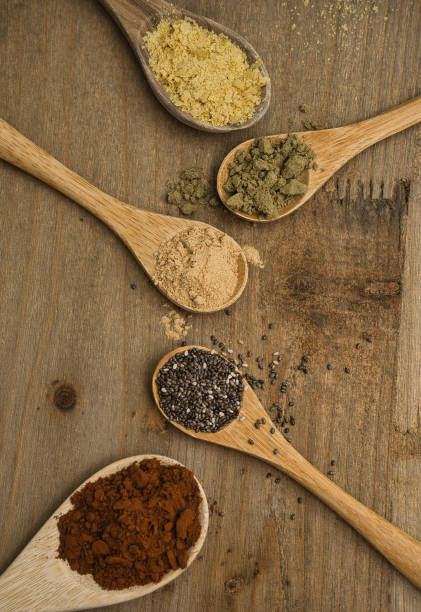 istock Various dietary supplements, superfoods 1404326887