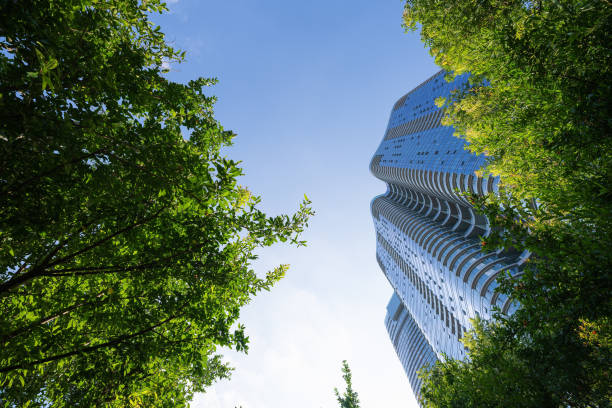 istock Chengdu City by the river on a sunny day 1404331632