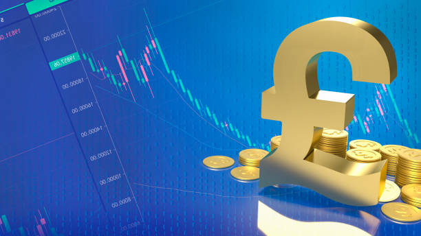 istock The pound symbol and gold coins for business concept 3d rendering 1404355990
