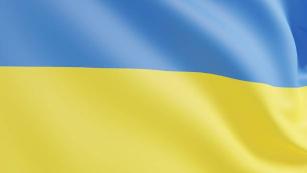 istock ukraine democracy national flag blue yellow 3d render 1404356095