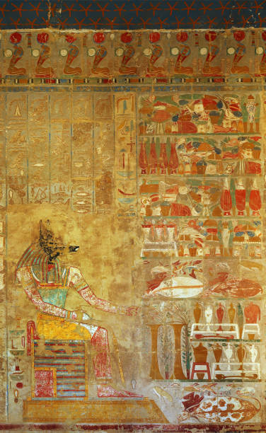 istock egypt color image of anubis 1404358144