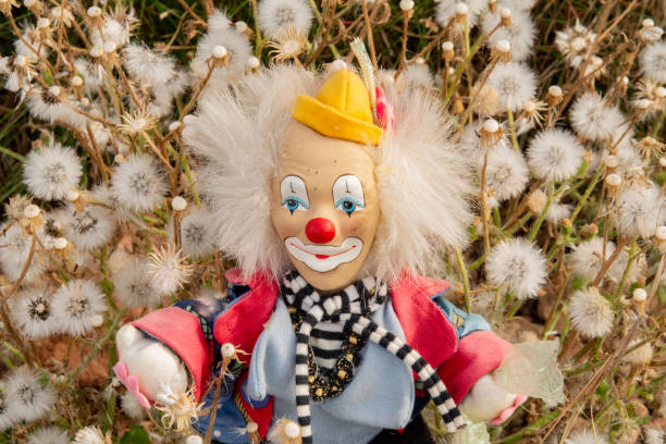 istock Clown amongst the seed heads. 1404372313