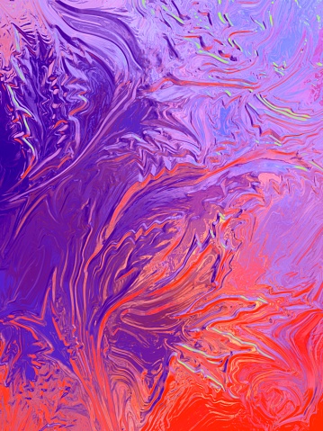 purple liquid glass, art abstract background for device screens or other art design