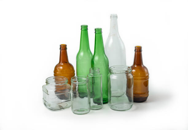 Warehouse for stacking glass in the factory