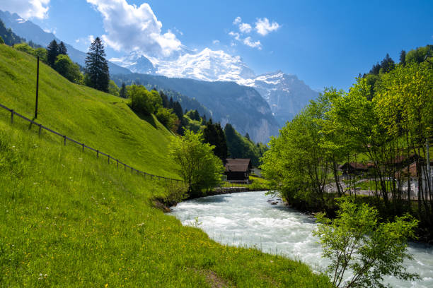 istock mountain river in Alps in Switzerland 1404387083