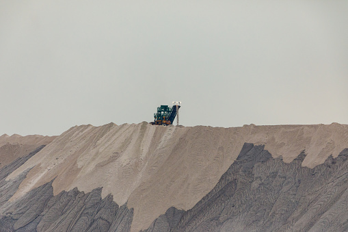 The potash dump at Heringen