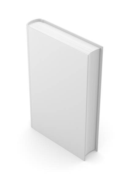 istock Blank book isolated on white background. 3D illustration mock-up 1404392309