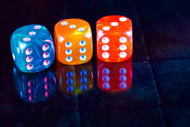 istock Dice for board game and role-playing game 1404395342