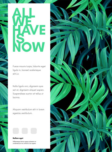 istock Dark hawaiian floral design with palm leaves. Exotic tropical summer vector background. 1404398595