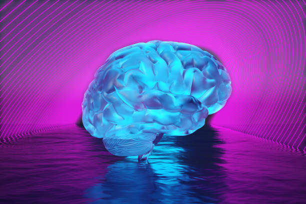 istock human brain in purple neon corridor 1404408322