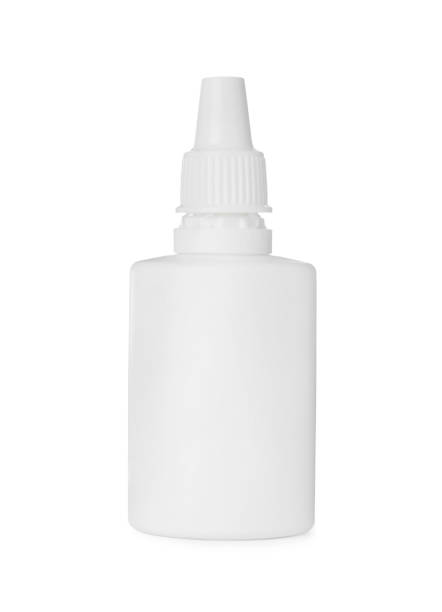 istock Bottle of nasal spray isolated on white 1404412416