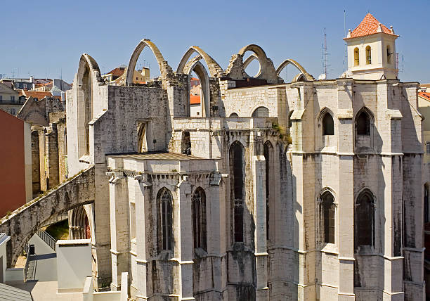 istock Lisbon - The convent of Carmo 140442030
