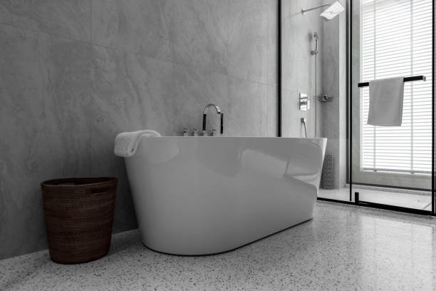 istock Bathtub in Business Hotel 1404435886