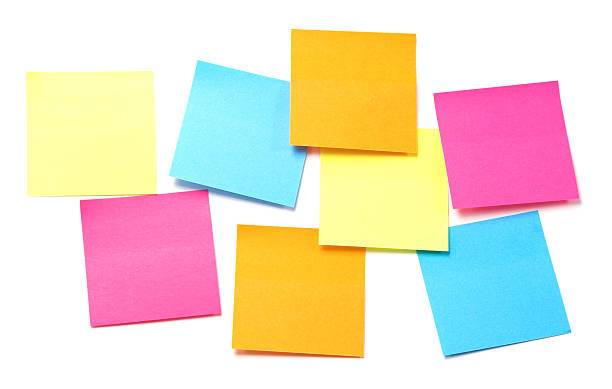 istock All colors of sticky notes 140443647