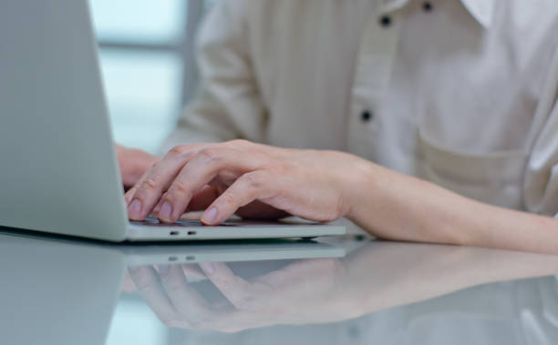 istock Close up businessman at work, with using laptop computer and tablet in office,concept analysis, growth development business investment,stock market,strategy making market plan,stock market fluctuation 1404436812