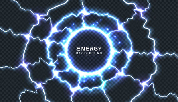 Abstract energy shock lightning ring frame special light effect on transparent background. Vector blue power thunderbolt mesh. Electric high voltage discharge round border. Futuristic space portal Abstract energy shock lightning ring frame special light effect on transparent background. Vector blue power thunderbolt mesh. Electric high voltage discharge round border. Futuristic space portal. fx stock illustrations