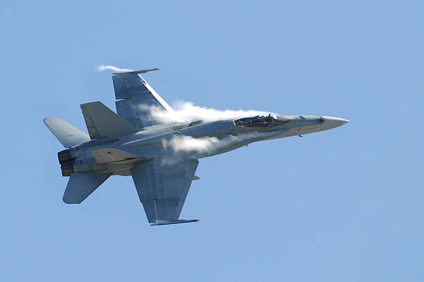 istock Modern Jet Aicraft - FA-18 Hornet 140444335