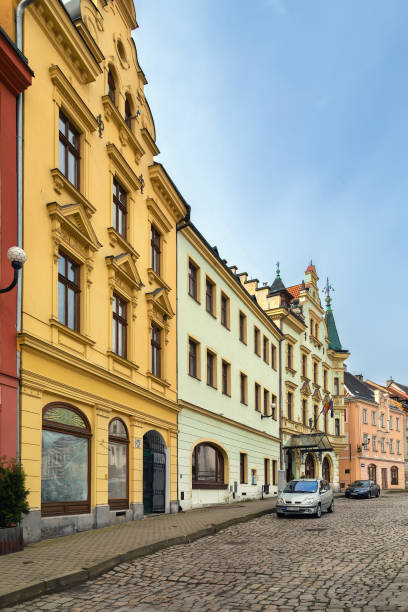 istock Street in Loket, Czech republic 1404443385