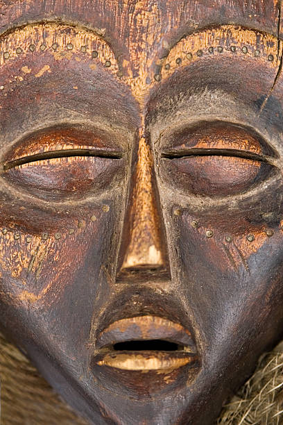 istock antique African mask 140444408