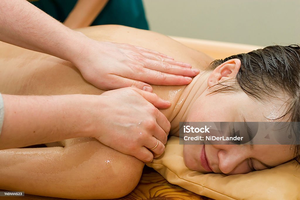 Ayurveda-massage - Lizenzfrei Alternative Behandlungsmethode Stock-Foto