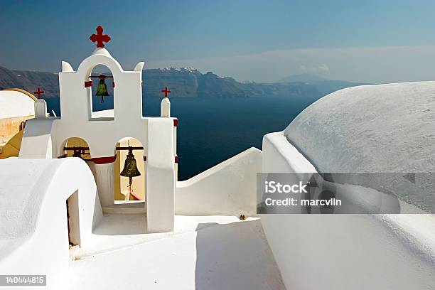 Griechischorthodoxe Kirche Stockfoto und mehr Bilder von Architektur - Architektur, Blau, Caldera