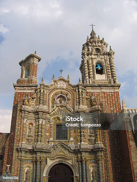 Huejotzingo Convent Acatepec Mexico Stock Photo - Download Image Now - Bizarre, Christianity, Church