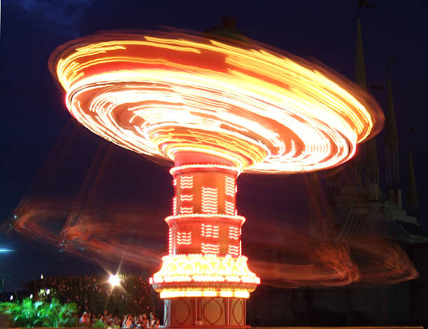 istock Spinner in the amusement park 140445153