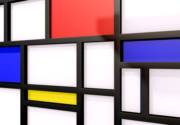 istock Abstract background with modernist wall or shelves 1404453954