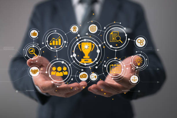 istock Certification and quality assurance standards. Internet companies and services that have been certified. Guaranteed compliance with international standards. QA management and ISO certification. 1404453965