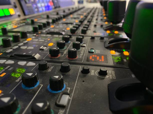 istock Equipment in  broadcasting stock photo 1404454799