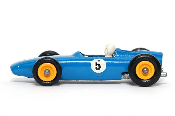 Photo of Old toy B.R.M. Race car