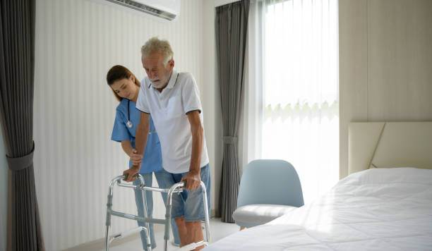 istock Doctors help elderly patients with symptoms of depression 1404459414