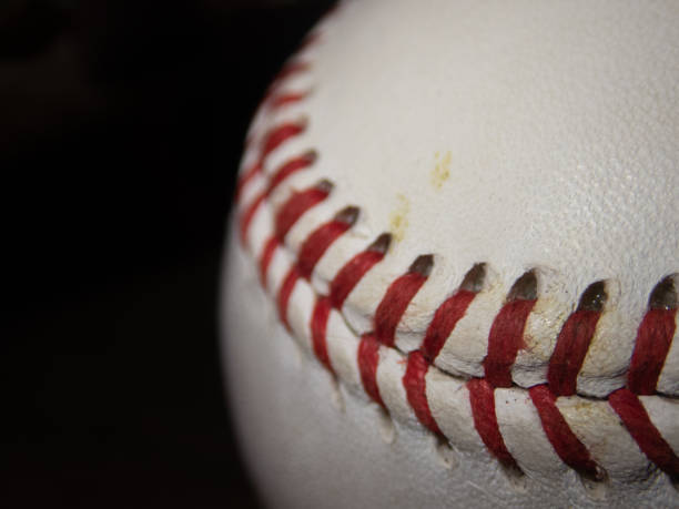 istock A macro shot of a baseball 1404459650
