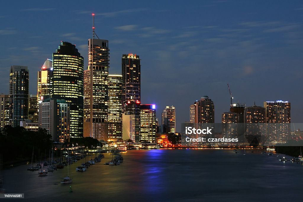 Brisbane de Kangaroo Point - Photo de Angle aigu libre de droits