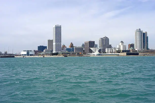 Photo of Milwaukee Skyline from Lake