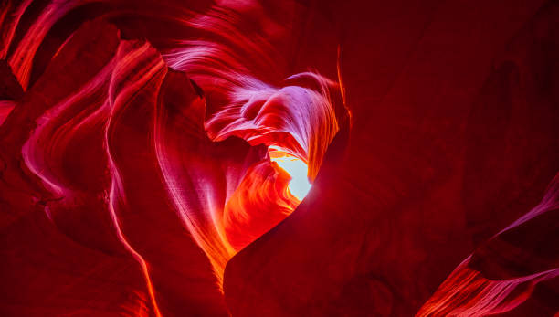 istock Heart shape inside the Antelope Slot Canyon 1404467778