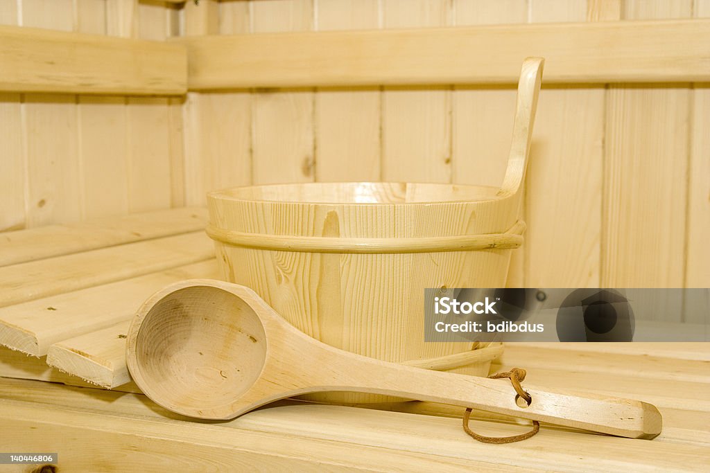 sauna - Foto stock royalty-free di Acqua