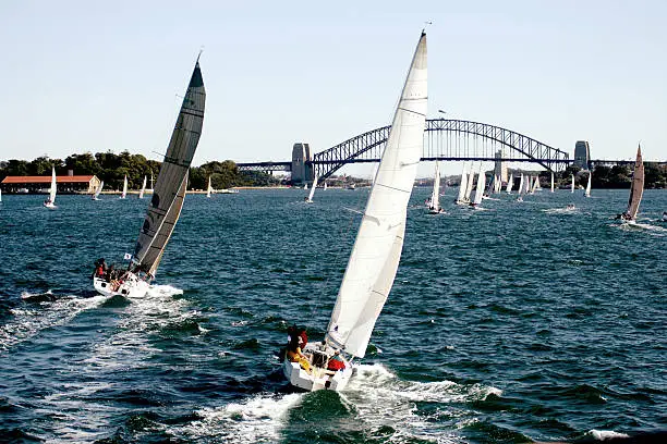 Photo of Yacht Regatta on river San Francisco