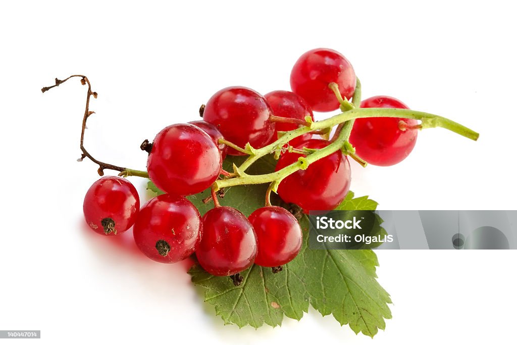 Groselha vermelha na mesa - Foto de stock de Alimentação Saudável royalty-free