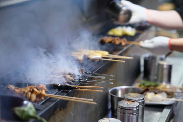 istock Street food barbecue kebabs 1404470545